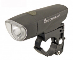 Far Shuttle 3 Functii 1Led de 1Watt NegruPB Cod:546010541RM foto