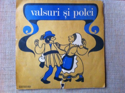 Formatia Instrumentala Emil Frantz Klarinetten Polka valsuri si polci vinyl VG foto