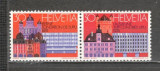 Elvetia.1974 Congres mondial postal Lausanne-pereche SH.86, Nestampilat