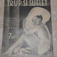 Revista Trup si Suflet nr.65/1937
