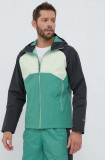 The North Face jacheta de exterior Stratos culoarea verde