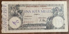 B11 106 - Bancnota foarte veche - Romania - 100000 lei - emisiune 20 decembrie 1946