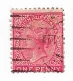 Australia de Sud - Oficiul Postal Adelaide, 1899-1911 - 1 P, obliterat