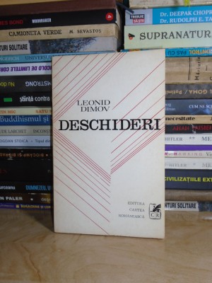 LEONID DIMOV - DESCHIDERI , ED. 1-A , 1972 # foto