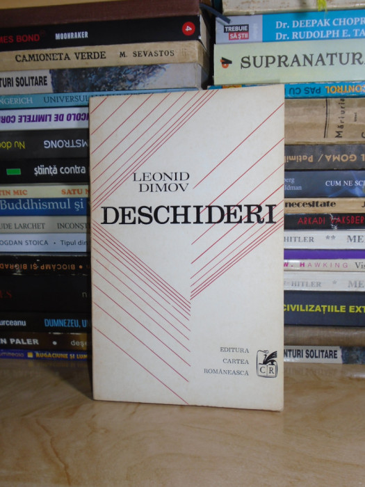 LEONID DIMOV - DESCHIDERI , ED. 1-A , 1972 #