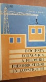 Eficienta economica a folosirii prefabricatelor in constructii- Cornel V. Olariu