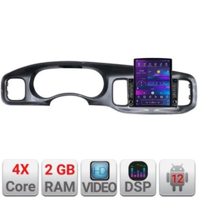 Navigatie Dodge Charger 2011-2014 dedicata Android radio gps internet quad core 2+32 ecran vertical 9.7&amp;quot; kit-charger+EDT-E708 CarStore Technology foto