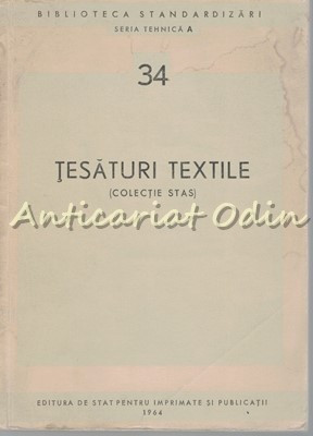 Tesaturi Textile - Tiraj: 2300 Exemplare foto