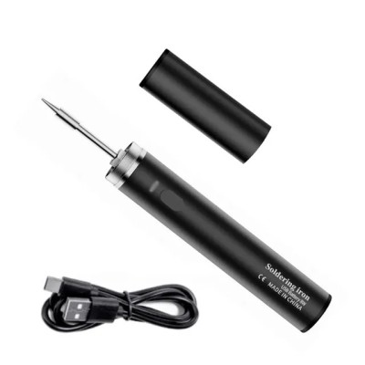 Ciocan lipit USB tip C 5Vdc cu acumulator 18650 foto
