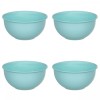 Set boluri, 4 piese, 500 ml, Plastic, Verde Menta
