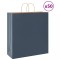 vidaXL Saci de h&acirc;rtie 50 buc cu m&acirc;nere Albastru 45x17x48 cm 4101695