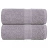 VidaXL Prosoape pentru oaspeți 2 buc Gri 30x50 cm 360 g/m&sup2; 100% bumbac 136827