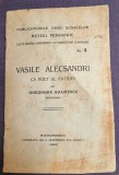 Vasile Alecsandri ca poet al patriei - Gheorghe Adamescu