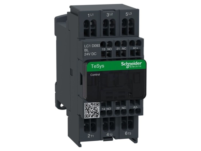 Contactor 3P 24VDC 9A TeSys D