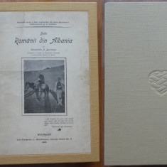 Burileanu, Dela Romanii din Albania, 1906, editia 1 semnata de autor si cu harta