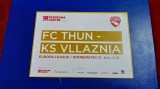 Program FC Thun - KS Vllaznia