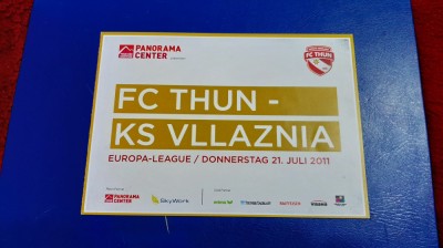program FC Thun - KS Vllaznia foto