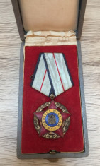 RPR Ordinul Meritul Militar Clasa a IIIa foto