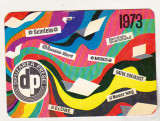 Bnk cld Calendar de buzunar 1973 Difuzarea Presei