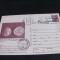 Monedă Dacică de Argint, Secolul III &icirc;.e.n.Descoperită la Arad. Carte Poștală Filatelică Rom&acirc;nia Obliterată .Colecție Epoca Ceaușescu