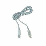 Cumpara ieftin Cablu USB Tip C tata la conector tip lightning, JELLICO B1, PD 30W, lungime 100 cm, Alb