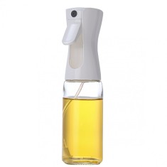 Pulverizator pentru Ulei, Otet sau Alte Lichide, Cyrax, Reincarcabil, Multifunctionale, Capacitatea 200 ml, Material Plastic, Culoare Alb
