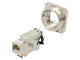 Conector RJ45 Cat 6a ecranat - 8p8c IDC