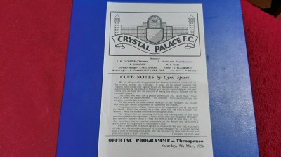 program Crystal Palace FC - International Managers foto
