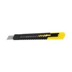Stanley 0-10-150, Cutter cu blocare prin glisare, dispozitiv de rupere a lamei, 130mm + o lama segmentata 9mm foto