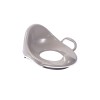 Reductor toaleta antiderapant cu spatar - Gri PlayLearn Toys, Dolu Nuve