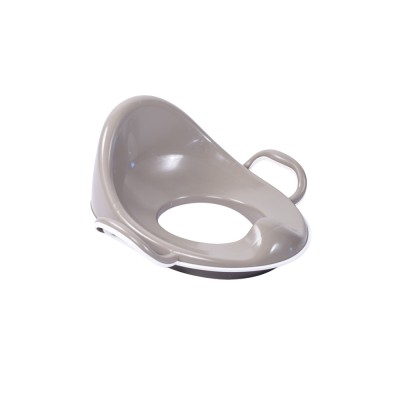 Reductor toaleta antiderapant cu spatar - Gri PlayLearn Toys foto