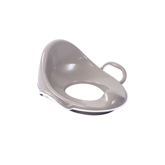 Reductor toaleta antiderapant cu spatar - Gri PlayLearn Toys