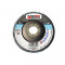 Disc KONNER 260 115x22 mm, A040, zirconiu, ventilator, cu lamele, oțel inoxidabil