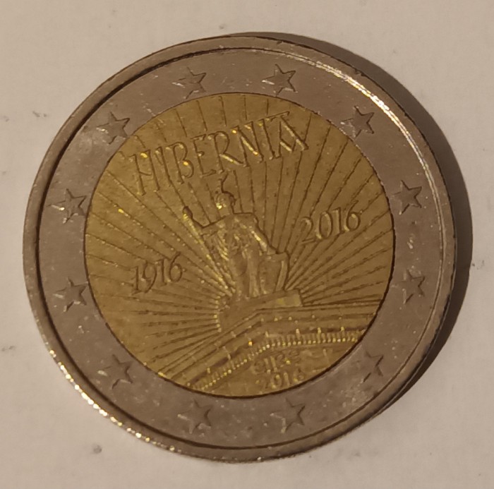 Moneda 2 euro Irlanda 2016 Hibernia, Europa Okazii.ro