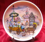 FARFURIE IN MINIATURA PORTELAN GLORIA BAVARIA DESIGN BARBARA FURSTENHOFFER 10 CM