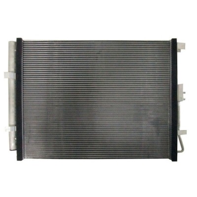 Condensator climatizare Kia Soul (PS), 08.2016-2019, motor 1.6 T-GDI, 150 kw benzina, cutie automata, full aluminiu brazat, 521 (483)x395x16 mm, cu u foto