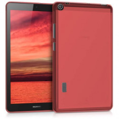 Husa pentru Huawei MediaPad T3 7.0, Silicon, Rosu, 41744.09 foto