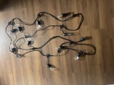 Ghirlanda Luminoasa LED 5m cu 10 Becuri, Lumină Caldă, Rezistentă la Apă