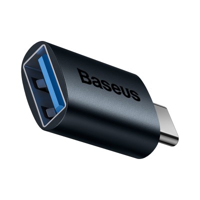 Baseus - OTG Adapter Ingenuity Series (ZJJQ000003) - Type-C to USB 3.2, 10 Gbps - Blue foto