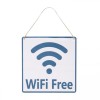 Indicator din tabla pentru avertizare WiFi Free, Multicolor