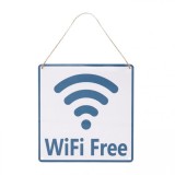Indicator din tabla pentru avertizare WiFi Free, Multicolor