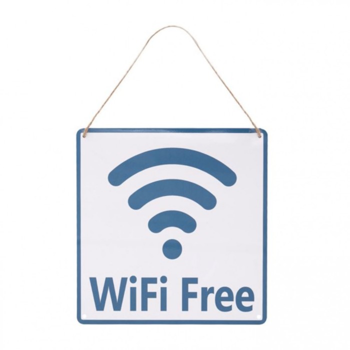 Indicator din tabla pentru avertizare WiFi Free, Multicolor