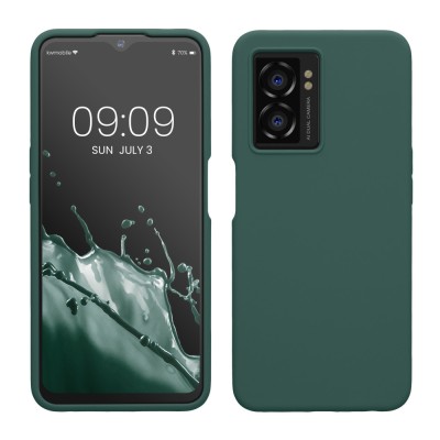 Husa kwmobile pentru OnePlus Nord N300, Silicon, Verde, 60424.166 foto