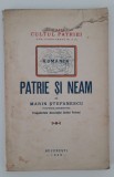 Carte veche Primul razboi mondial Marin Stefanescu Patrie si Neam Cultul Patriei