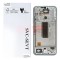 LCD+Touchscreen cu Rama Samsung Galaxy A34 5G / A346 SILVER Original Service Pack