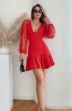 Rochie Mini Rosie Arabella, Rosu