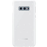 Husa Cover Led Samsung pentru Samsung Galaxy S10e Alb