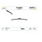 Lamela stergator Silencio Opel Combo, 11.2011- Cu Haion, Fiat Doblo (152/263), 01.2010-; Doblo (263), 01.2015-; Porsche Macan (95b), 01.2014-; Paname