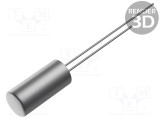 Condensator electrolitic VISHAY 100uF 50V THT 8,2x11mm