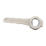 Cumpara ieftin Desfacator pentru bere, alb, 15 cm
